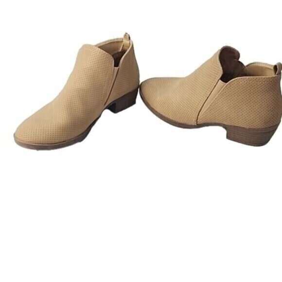 Rampage Boots Tesla Brown Booties Pull On Women's 6 - Picture 4 of 8